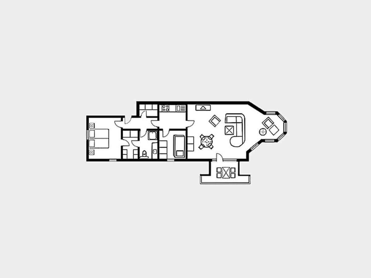 Apartment Strandvillen - Mit Meerblick, 2 Schlafzimmern Und Balkon Sv-713
